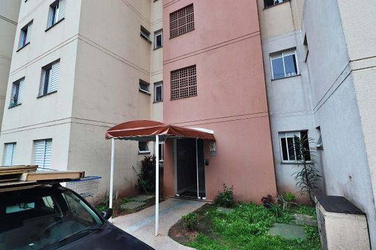 Fachada do bloco de apartamento à venda com 2 quartos, 55m² em Jardim do Estádio, Santo André