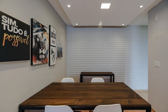 Sala de apartamento para alugar com 2 quartos, 55m² em Vila Mogilar, Mogi das Cruzes