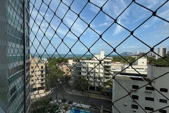 Vista de apartamento para alugar com 3 quartos, 94m² em Jardim Belmar, Guarujá