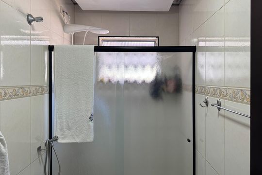 Banheiro Social de casa à venda com 3 quartos, 185m² em Jardim Valdibia, São Bernardo do Campo