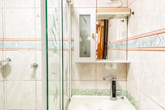 Banheiro de apartamento à venda com 2 quartos, 117m² em Vila Silvia, São Paulo