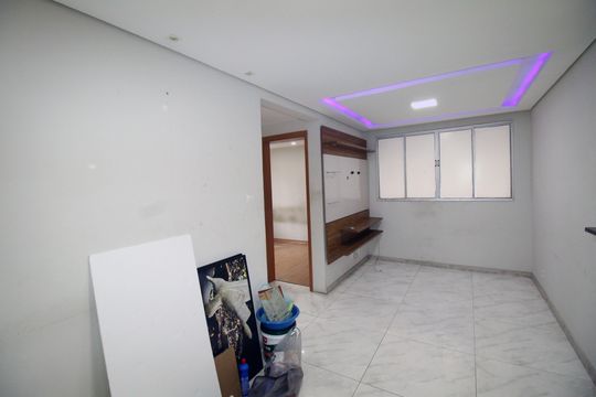 Sala de apartamento à venda com 2 quartos, 57m² em Parada de Lucas, Rio de Janeiro