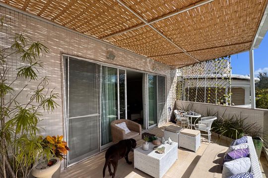Varanda de apartamento à venda com 4 quartos, 364m² em Recreio dos Bandeirantes, Rio de Janeiro