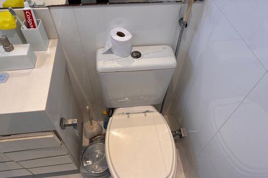 Banheiro da Suíte 3 de apartamento à venda com 4 quartos, 364m² em Recreio dos Bandeirantes, Rio de Janeiro
