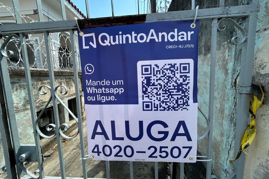 GQGJ-490 de casa para alugar com 2 quartos, 67m² em Jacaré, Rio de Janeiro