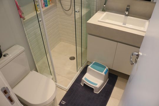 Banheiro 2 de apartamento para alugar com 3 quartos, 145m² em Barra Funda, São Paulo