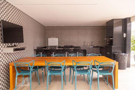 Área comum - Churrasqueira de apartamento para alugar com 2 quartos, 69m² em Funcionários, Belo Horizonte