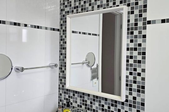 Banheiro da Suíte de apartamento para alugar com 2 quartos, 59m² em Jardim Sao Ricardo, Guarulhos