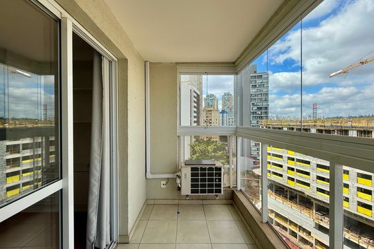Sacada de apartamento para alugar com 1 quarto, 35m² em Jardim das Acacias, São Paulo