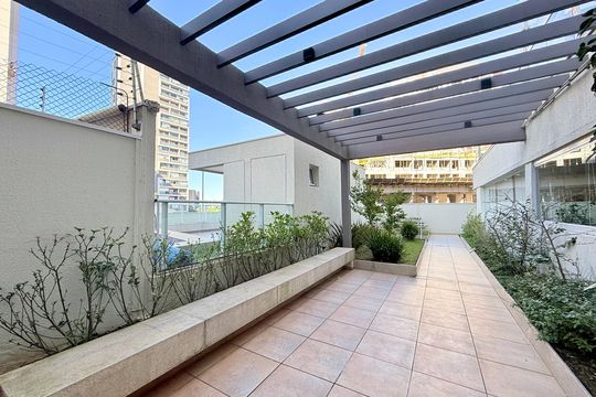 Área comum de apartamento para alugar com 1 quarto, 35m² em Jardim das Acacias, São Paulo