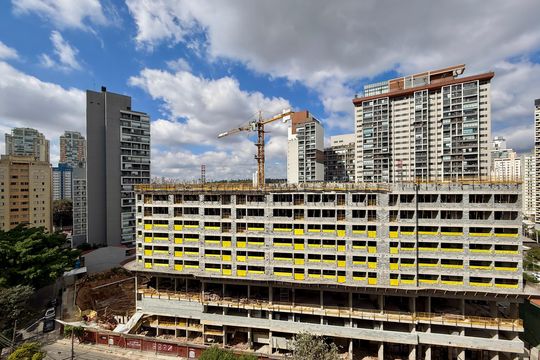 Vista de apartamento para alugar com 1 quarto, 35m² em Jardim das Acacias, São Paulo