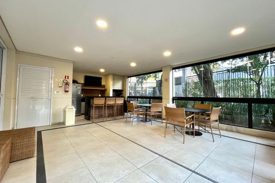 Área comum - Churrasqueira de apartamento para alugar com 2 quartos, 67m² em Vila Mascote, São Paulo