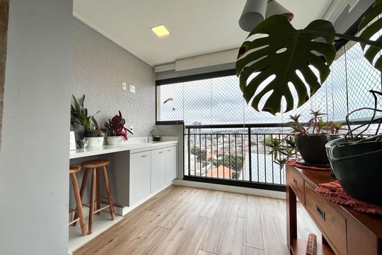 Varanda de apartamento para alugar com 2 quartos, 67m² em Vila Mascote, São Paulo