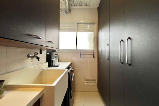 Área de Serviço de apartamento para alugar com 2 quartos, 67m² em Vila Mascote, São Paulo