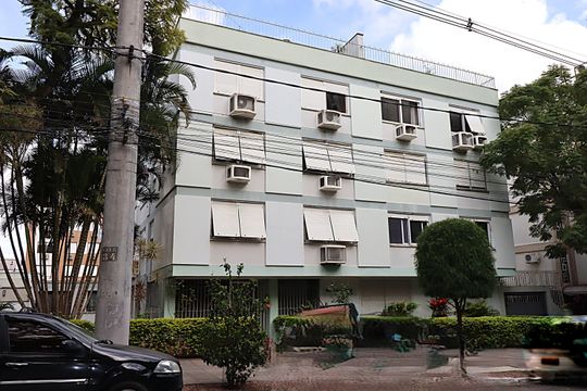Fachada do Prédio de apartamento para alugar com 2 quartos, 66m² em Higienópolis, Porto Alegre