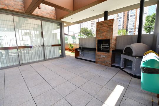 Área comum - Churrasqueira de apartamento para alugar com 3 quartos, 147m² em Jardim Belo Horizonte, Campinas