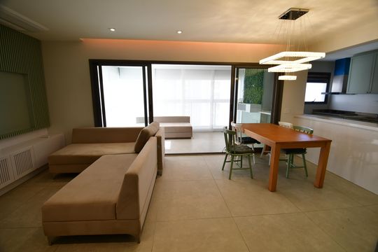 Sala de apartamento para alugar com 3 quartos, 147m² em Jardim Belo Horizonte, Campinas