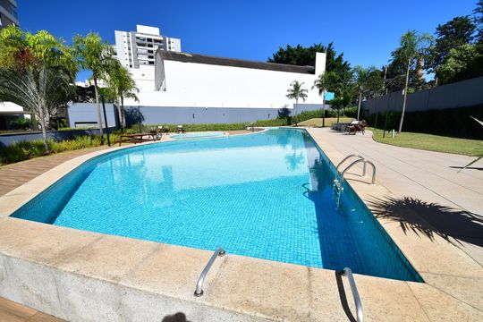 Área comum - Piscina de apartamento para alugar com 3 quartos, 147m² em Jardim Belo Horizonte, Campinas