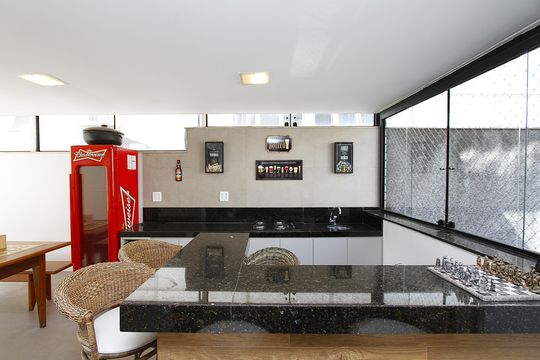 Área gourmet de apartamento à venda com 4 quartos, 212m² em Gutierrez, Belo Horizonte