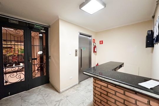 Área comum - Hall de apartamento para alugar com 3 quartos, 124m² em Jardim Olavo Bilac, São Bernardo do Campo