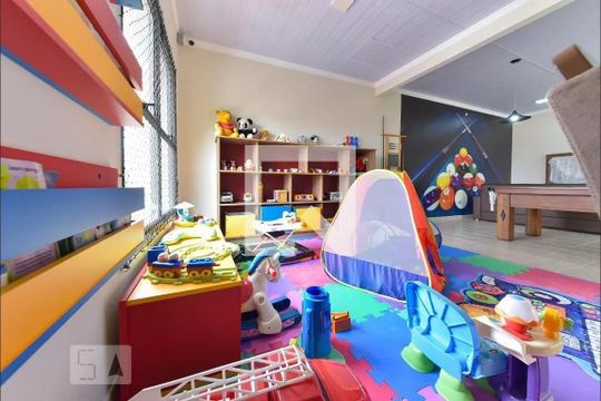 Área comum - Brinquedoteca de apartamento para alugar com 3 quartos, 68m² em Baeta Neves, São Bernardo do Campo