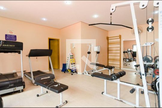Área comum - Academia de apartamento para alugar com 3 quartos, 68m² em Baeta Neves, São Bernardo do Campo