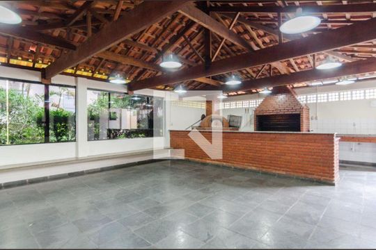 Área comum - Churrasqueira de apartamento para alugar com 3 quartos, 68m² em Baeta Neves, São Bernardo do Campo