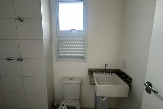 Banheiro da Suíte de apartamento à venda com 3 quartos, 70m² em Jardim Esperanca, Barueri
