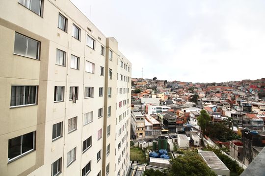 Vista de apartamento para alugar com 2 quartos, 34m² em Lageado, Ferraz de Vasconcelos