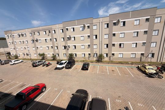 Vista do Quarto de apartamento para alugar com 2 quartos, 46m² em Água Branca, Piracicaba