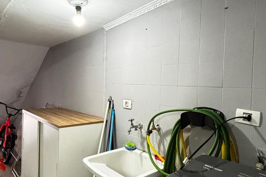 Garagem - Area de Serviço de casa à venda com 3 quartos, 198m² em Vila Floresta, Santo André