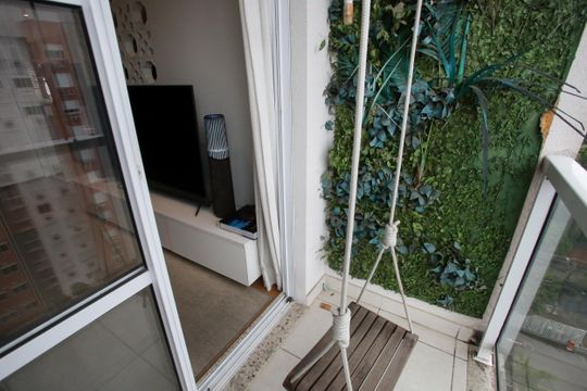 Varanda da Sala de apartamento à venda com 2 quartos, 55m² em Anil, Rio de Janeiro