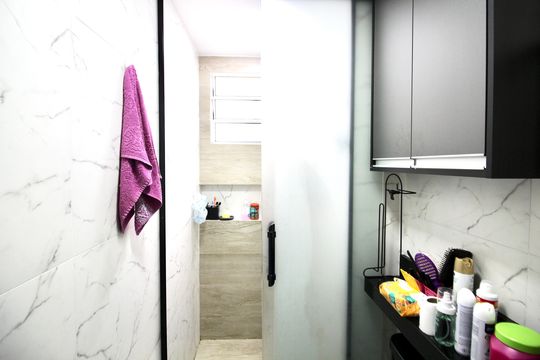 Banheiro de apartamento para alugar com 3 quartos, 68m² em Jardim Sao Miguel, Ferraz de Vasconcelos