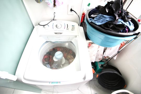 Área de Serviço de apartamento para alugar com 3 quartos, 68m² em Jardim Sao Miguel, Ferraz de Vasconcelos