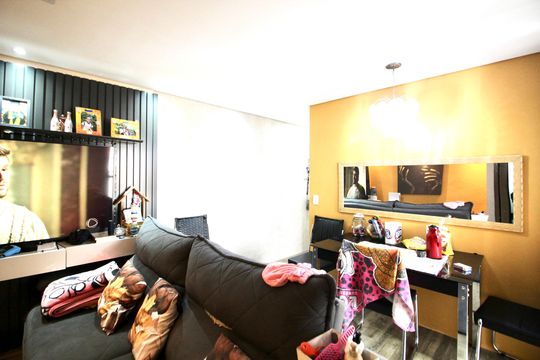 Sala de apartamento para alugar com 3 quartos, 68m² em Jardim Sao Miguel, Ferraz de Vasconcelos