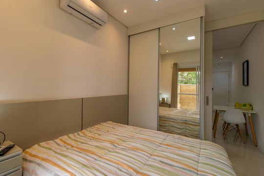 Quarto  de apartamento para alugar com 1 quarto, 40m² em Vilarejo, Cotia