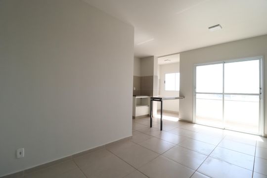 Sala de apartamento para alugar com 2 quartos, 56m² em Morumbi, Uberlândia
