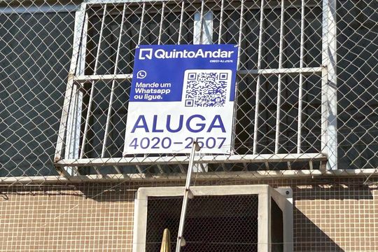 Fachada + placa de apartamento para alugar com 2 quartos, 60m² em Méier, Rio de Janeiro