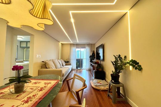 Sala de apartamento à venda com 3 quartos, 80m² em Vila da Saúde, São Paulo