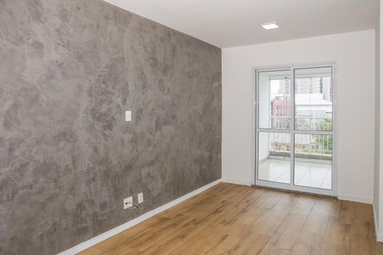 Sala de apartamento para alugar com 3 quartos, 75m² em Barra Funda, São Paulo