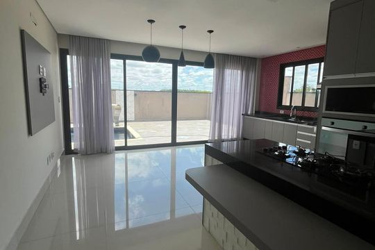 Banheiro de casa de condomínio à venda com 4 quartos, 295m² em Jardim Reserva Bom Viver de Indaiatuba, Indaiatuba