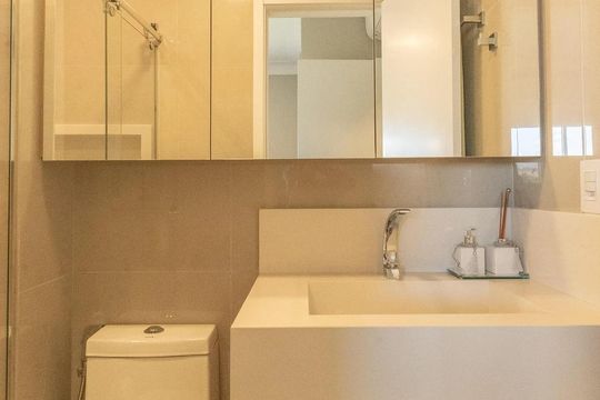 Banheiro de apartamento para alugar com 2 quartos, 107m² em Swiss Park, Campinas