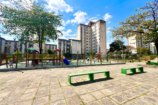 Área comum - Playground de apartamento para alugar com 3 quartos, 76m² em Santa Terezinha, Belo Horizonte