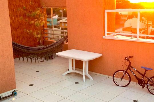 Varanda de apartamento para alugar com 3 quartos, 240m² em Vila Izabel, Curitiba