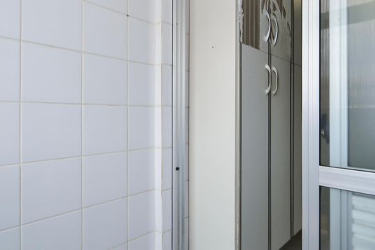 Área de serviço de apartamento à venda com 2 quartos, 52m² em Chácara Santo Antônio (Zona Sul), São Paulo