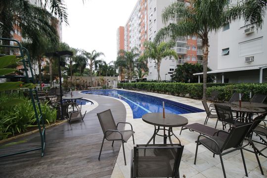 Área comum - Piscina de apartamento à venda com 3 quartos, 70m² em Anil, Rio de Janeiro