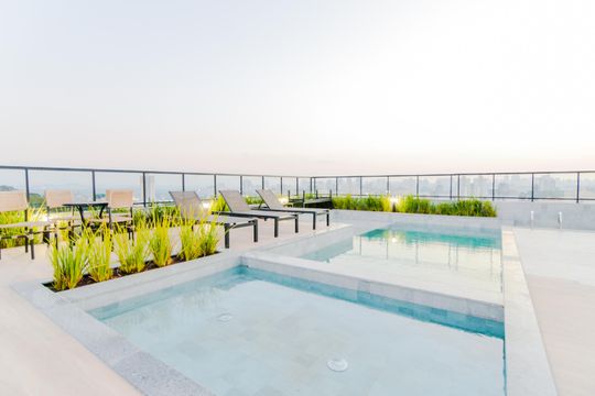 Área comum - Piscina de apartamento para alugar com 2 quartos, 58m² em Vila Florida, Guarulhos