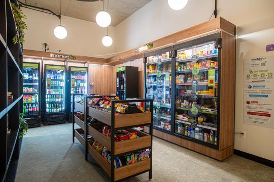Área comum de kitnet/studio para alugar com 1 quarto, 24m² em Bela Vista, São Paulo