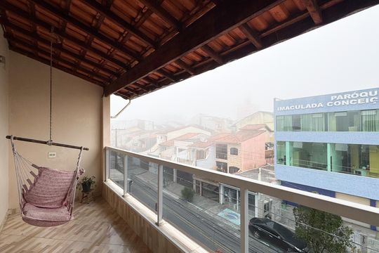 Sacada - Quarto 3 de casa para alugar com 2 quartos, 220m² em Montanhão, São Bernardo do Campo