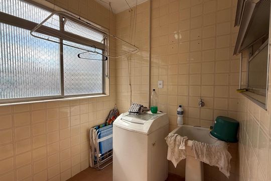 Área de Serviço de apartamento para alugar com 3 quartos, 92m² em Loteamento Joao Batista Juliao, Guarujá